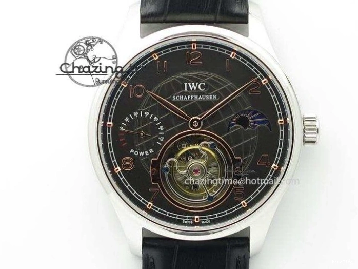 MIROTIME 0318 Portuguese Real PR Real Annual Calendar RG IW503504 YLF 1:1 Best Edition White Dial On Leather Strap A TimelessDesign 7242